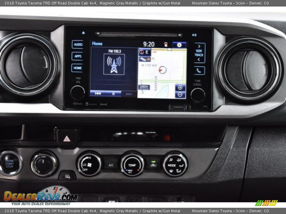 2018 Toyota Tacoma TRD Off Road Double Cab 4x4 Magnetic Gray Metallic / Graphite w/Gun Metal Photo #14