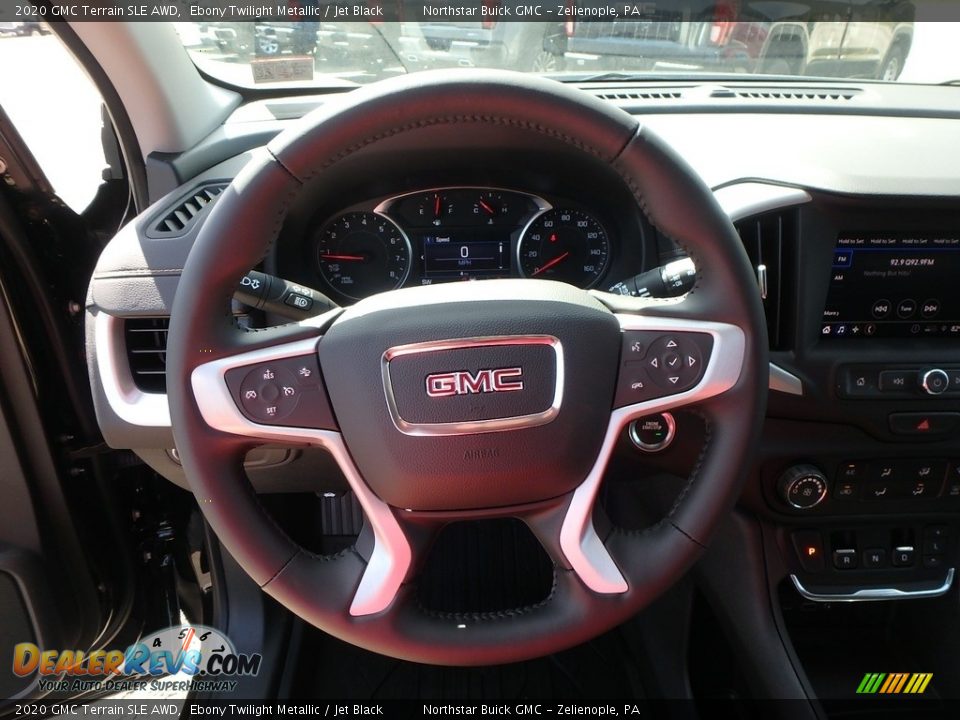 2020 GMC Terrain SLE AWD Ebony Twilight Metallic / Jet Black Photo #16