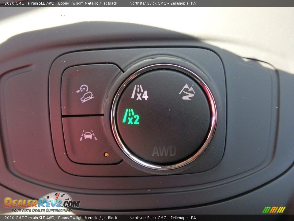 2020 GMC Terrain SLE AWD Ebony Twilight Metallic / Jet Black Photo #17