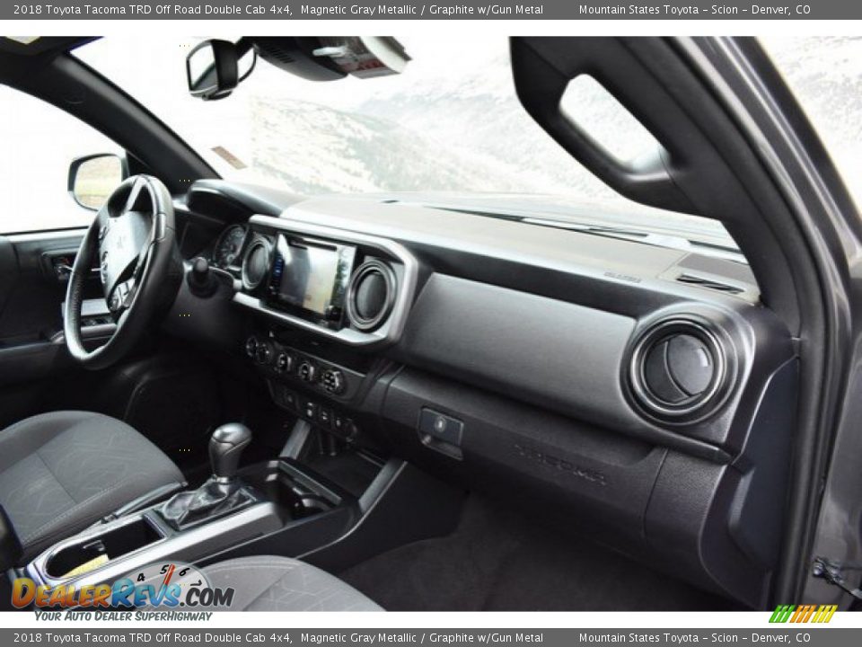2018 Toyota Tacoma TRD Off Road Double Cab 4x4 Magnetic Gray Metallic / Graphite w/Gun Metal Photo #16