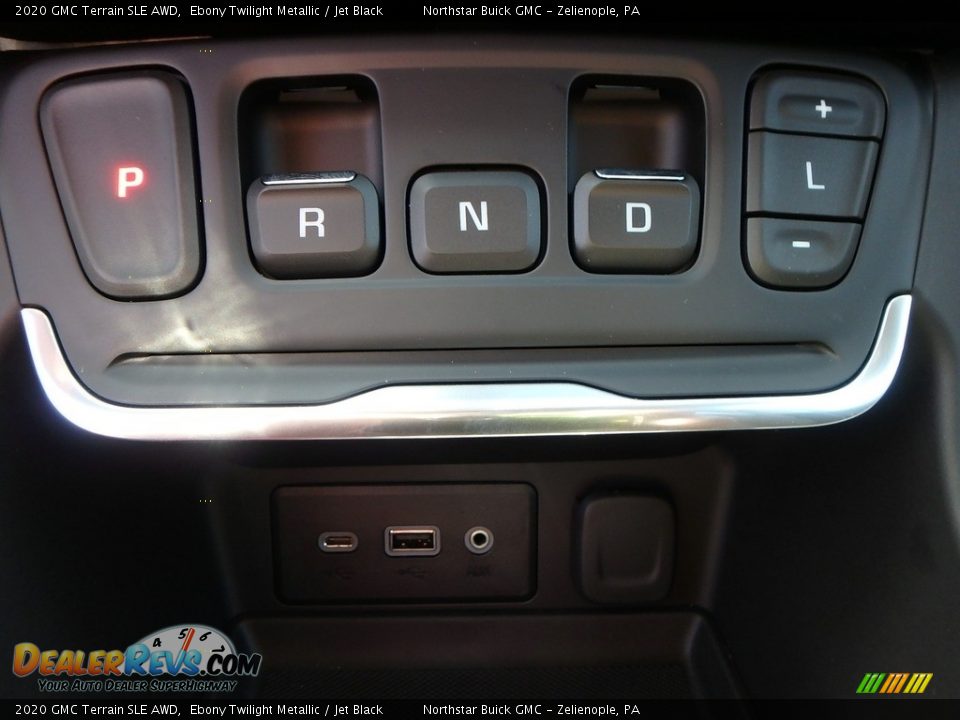 2020 GMC Terrain SLE AWD Ebony Twilight Metallic / Jet Black Photo #18