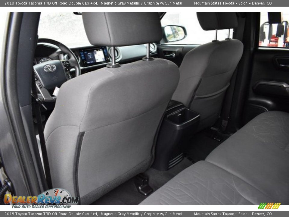 2018 Toyota Tacoma TRD Off Road Double Cab 4x4 Magnetic Gray Metallic / Graphite w/Gun Metal Photo #19