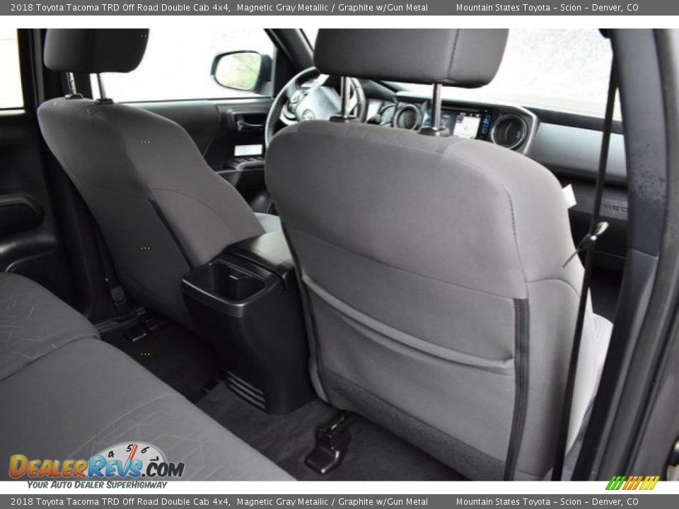 2018 Toyota Tacoma TRD Off Road Double Cab 4x4 Magnetic Gray Metallic / Graphite w/Gun Metal Photo #20