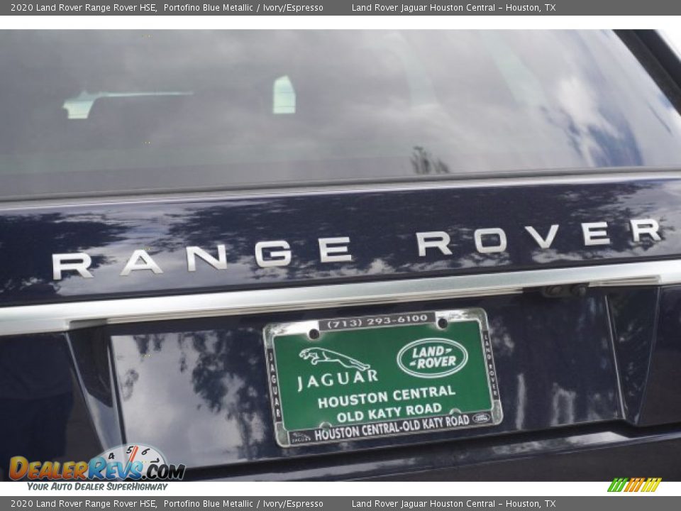 2020 Land Rover Range Rover HSE Portofino Blue Metallic / Ivory/Espresso Photo #13