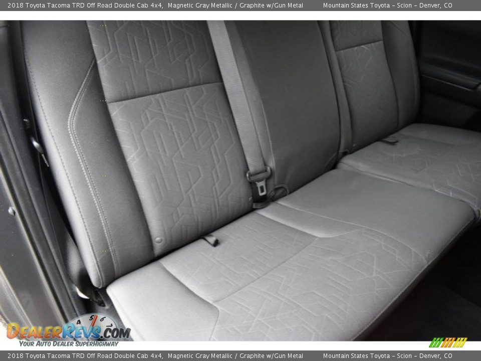 2018 Toyota Tacoma TRD Off Road Double Cab 4x4 Magnetic Gray Metallic / Graphite w/Gun Metal Photo #22