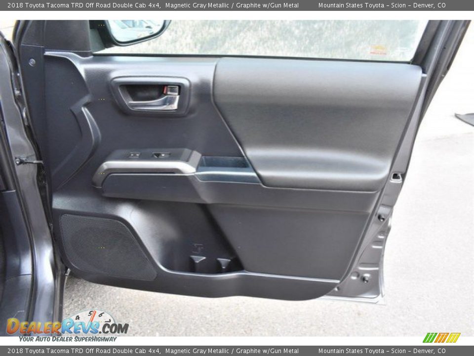 2018 Toyota Tacoma TRD Off Road Double Cab 4x4 Magnetic Gray Metallic / Graphite w/Gun Metal Photo #25