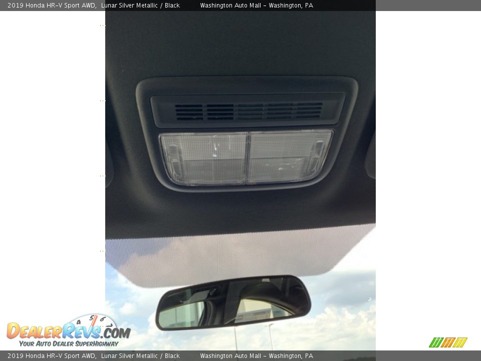 2019 Honda HR-V Sport AWD Lunar Silver Metallic / Black Photo #36