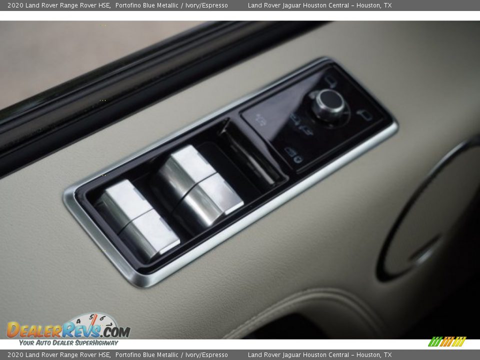 2020 Land Rover Range Rover HSE Portofino Blue Metallic / Ivory/Espresso Photo #26