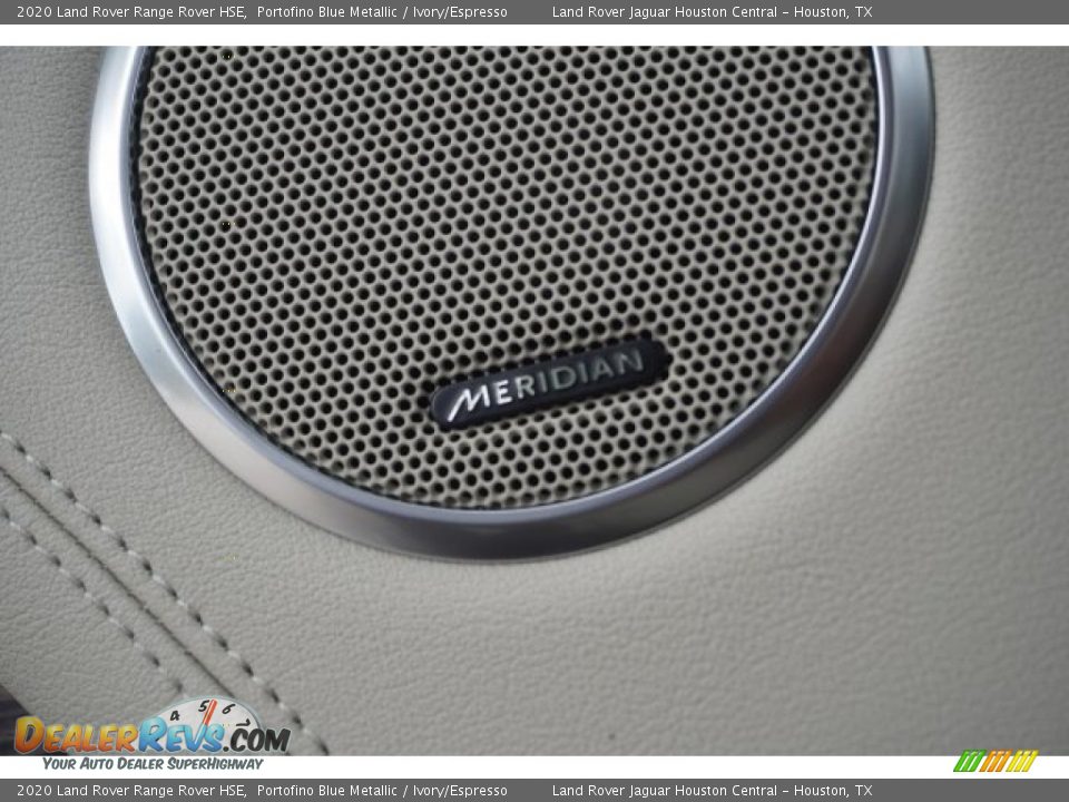 2020 Land Rover Range Rover HSE Portofino Blue Metallic / Ivory/Espresso Photo #28