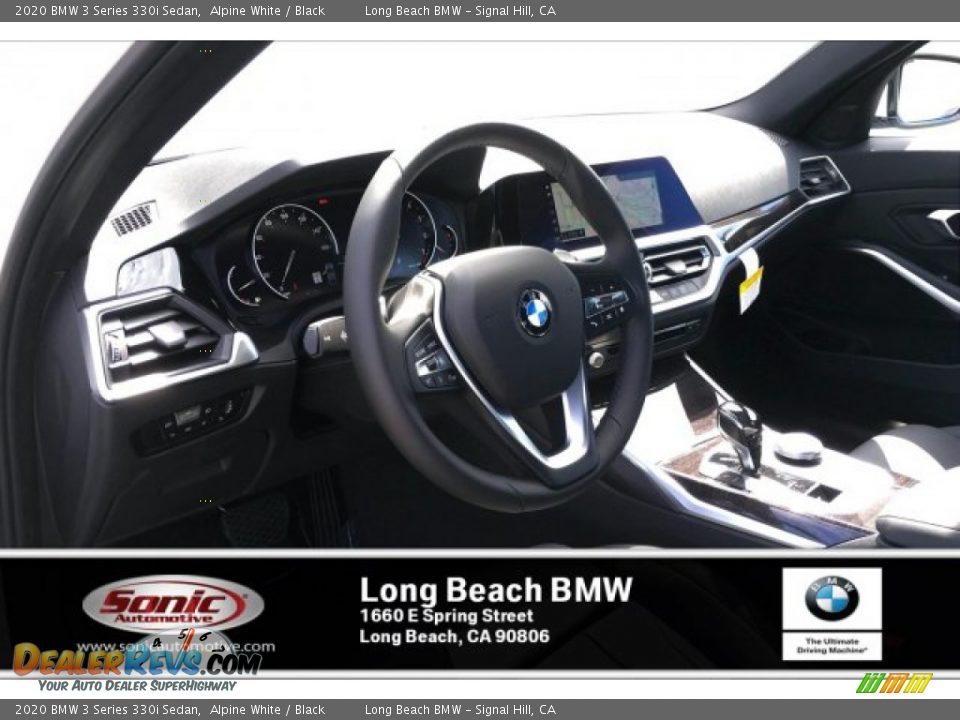 2020 BMW 3 Series 330i Sedan Alpine White / Black Photo #4