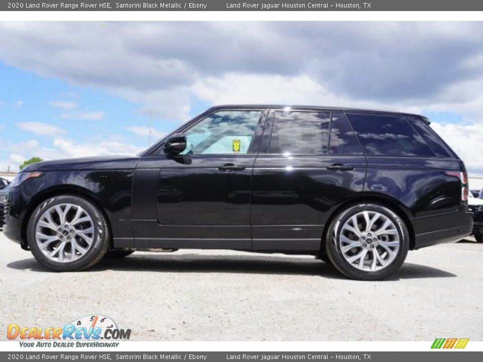 Santorini Black Metallic 2020 Land Rover Range Rover HSE Photo #4