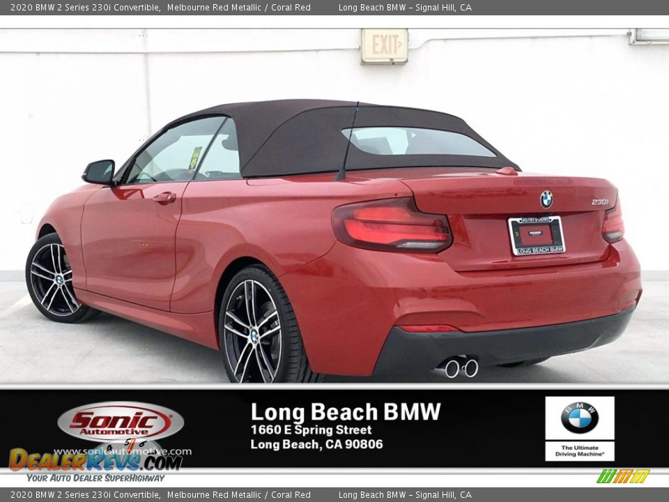 2020 BMW 2 Series 230i Convertible Melbourne Red Metallic / Coral Red Photo #3