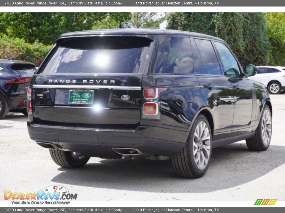 2020 Land Rover Range Rover HSE Santorini Black Metallic / Ebony Photo #5