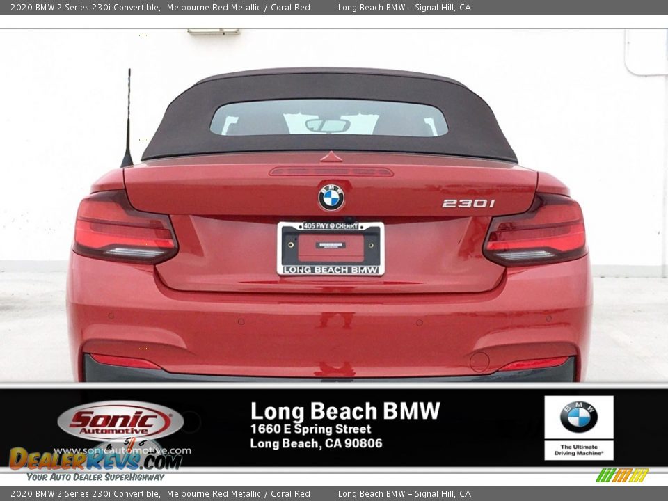 2020 BMW 2 Series 230i Convertible Melbourne Red Metallic / Coral Red Photo #4