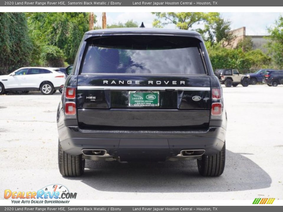 2020 Land Rover Range Rover HSE Santorini Black Metallic / Ebony Photo #6