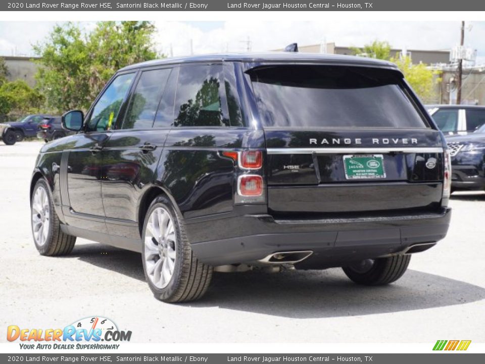 2020 Land Rover Range Rover HSE Santorini Black Metallic / Ebony Photo #7