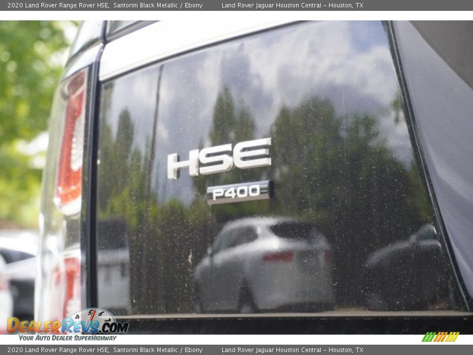 2020 Land Rover Range Rover HSE Santorini Black Metallic / Ebony Photo #14