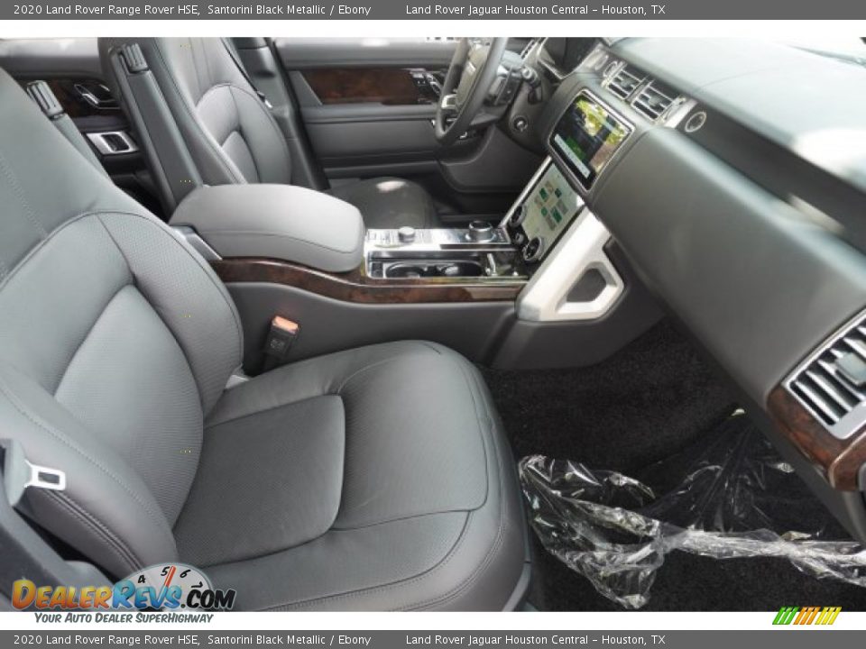 2020 Land Rover Range Rover HSE Santorini Black Metallic / Ebony Photo #16