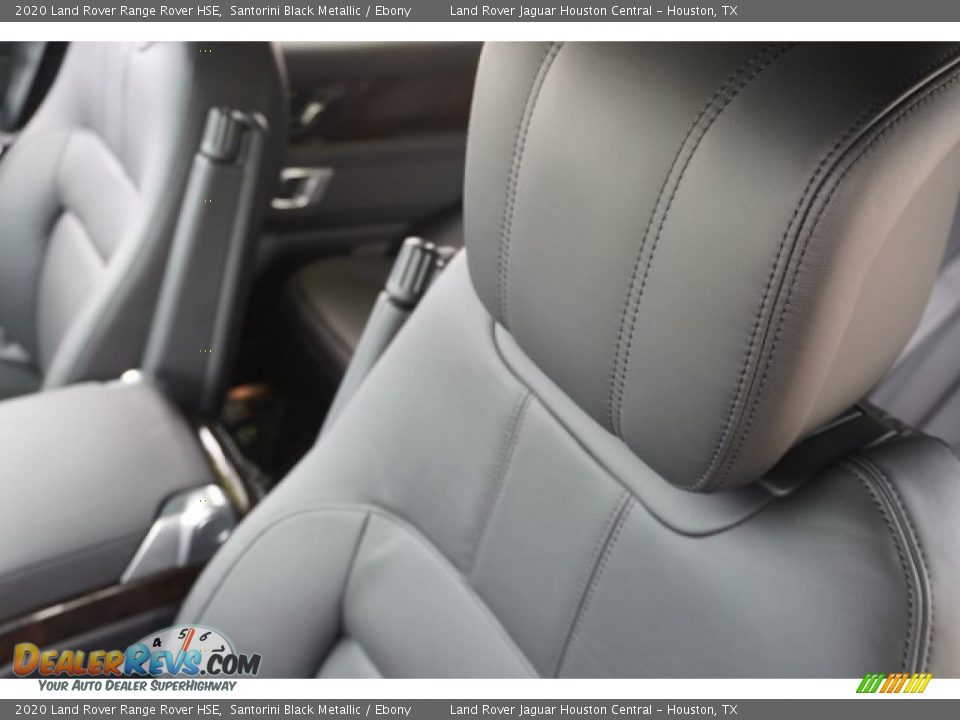 2020 Land Rover Range Rover HSE Santorini Black Metallic / Ebony Photo #17