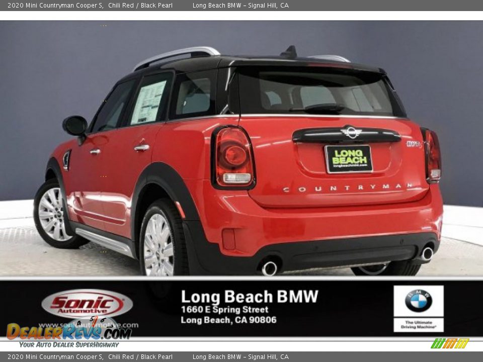 2020 Mini Countryman Cooper S Chili Red / Black Pearl Photo #2
