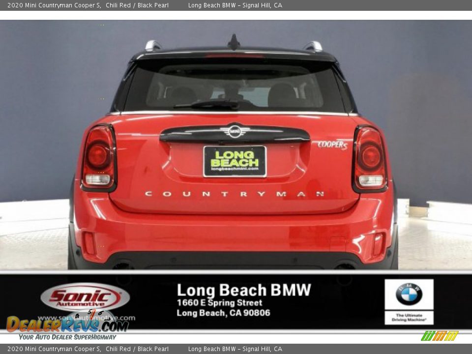 2020 Mini Countryman Cooper S Chili Red / Black Pearl Photo #3