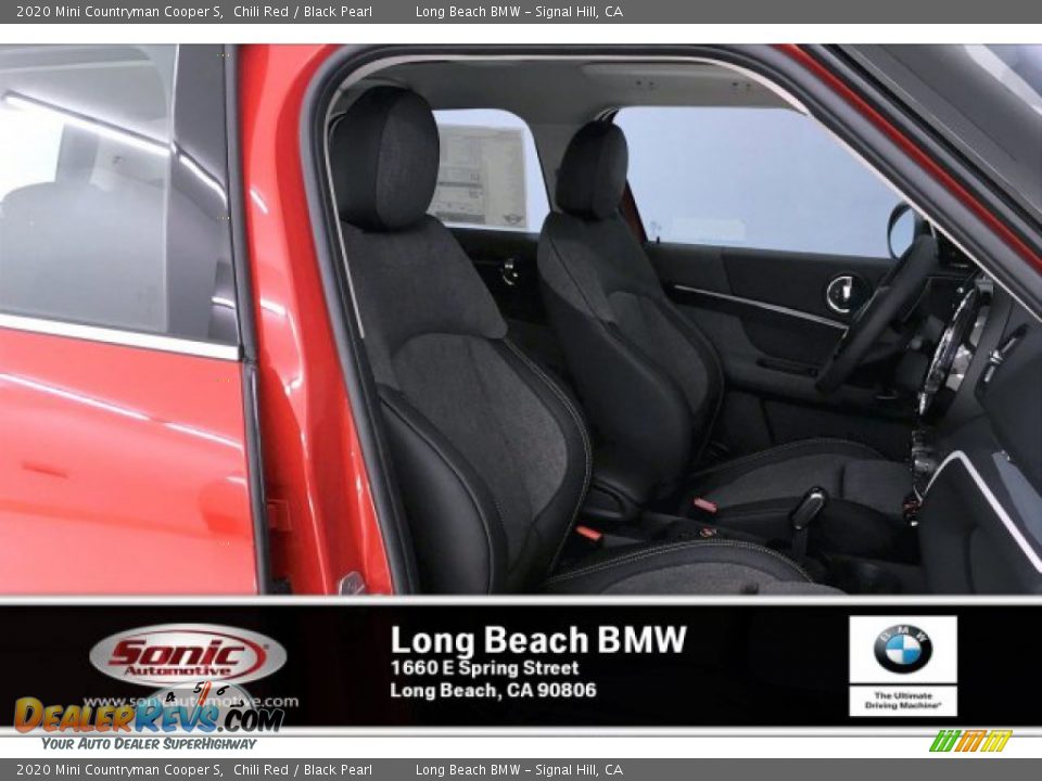 2020 Mini Countryman Cooper S Chili Red / Black Pearl Photo #7