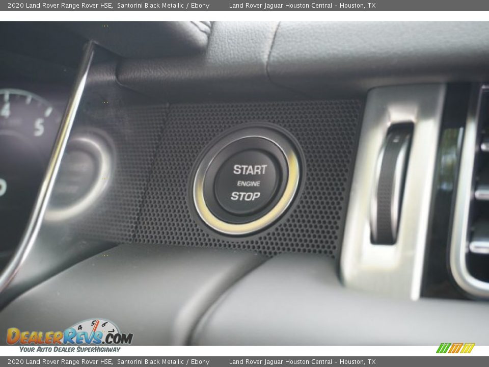 2020 Land Rover Range Rover HSE Santorini Black Metallic / Ebony Photo #23