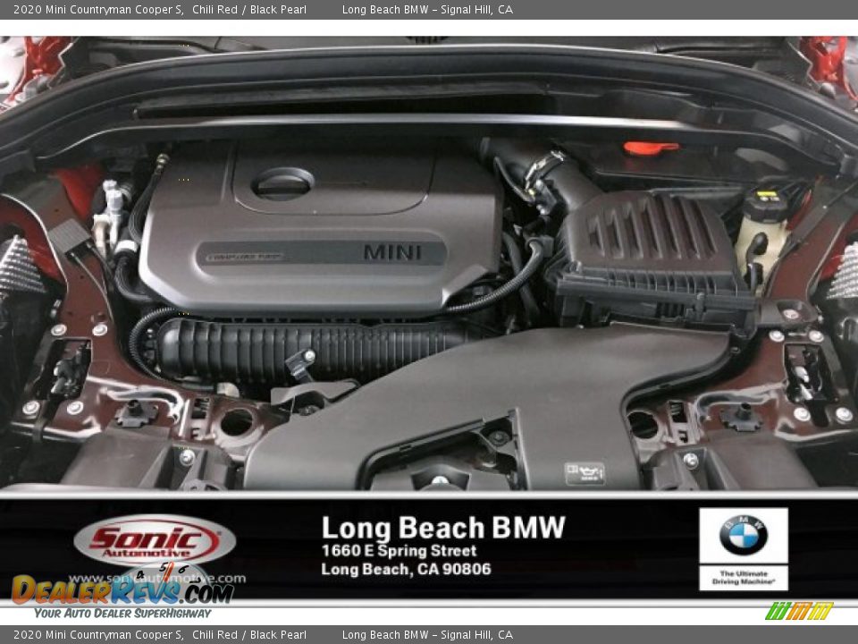 2020 Mini Countryman Cooper S Chili Red / Black Pearl Photo #8
