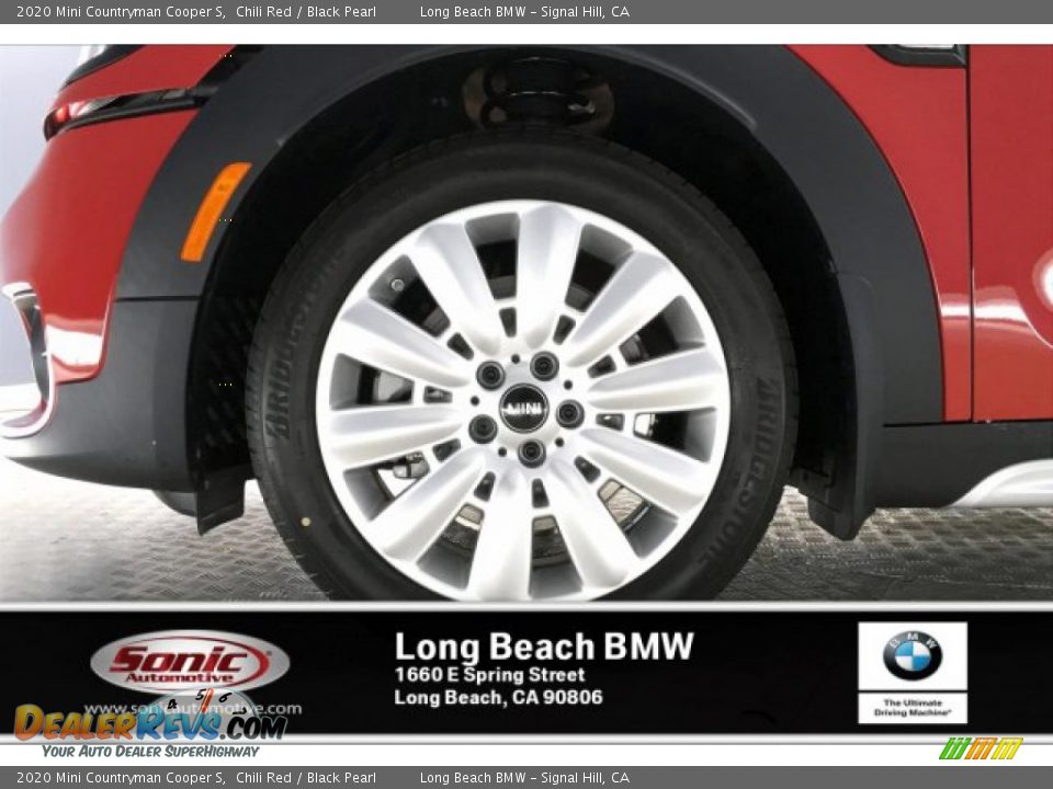 2020 Mini Countryman Cooper S Chili Red / Black Pearl Photo #9