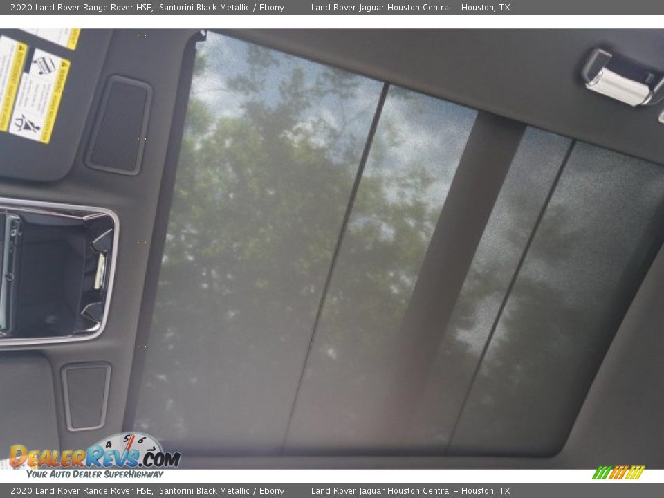 2020 Land Rover Range Rover HSE Santorini Black Metallic / Ebony Photo #30