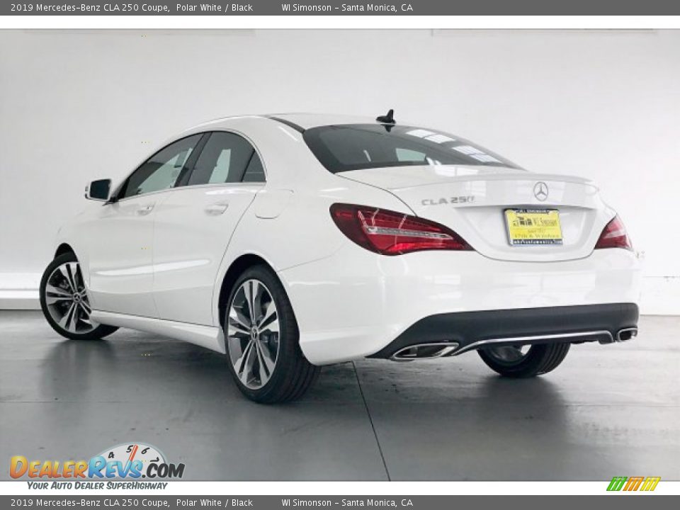 2019 Mercedes-Benz CLA 250 Coupe Polar White / Black Photo #2