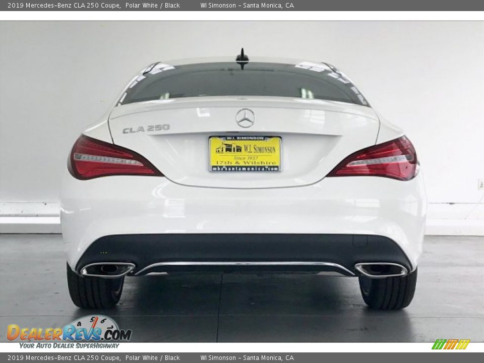 2019 Mercedes-Benz CLA 250 Coupe Polar White / Black Photo #3