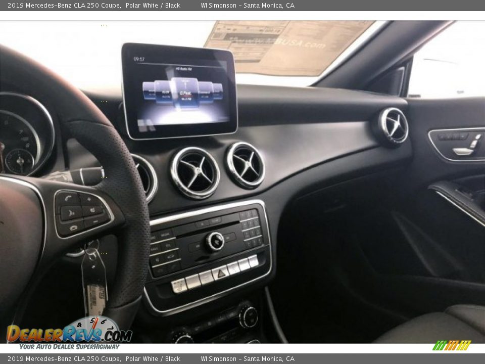 2019 Mercedes-Benz CLA 250 Coupe Polar White / Black Photo #6
