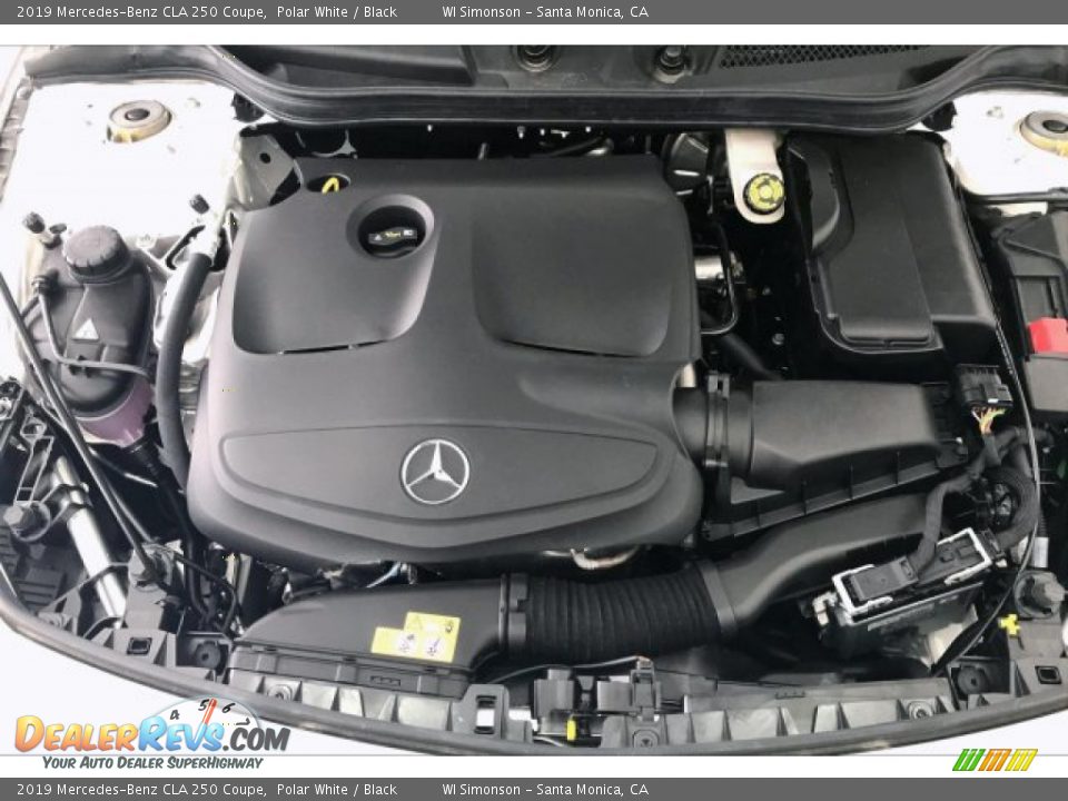 2019 Mercedes-Benz CLA 250 Coupe Polar White / Black Photo #8