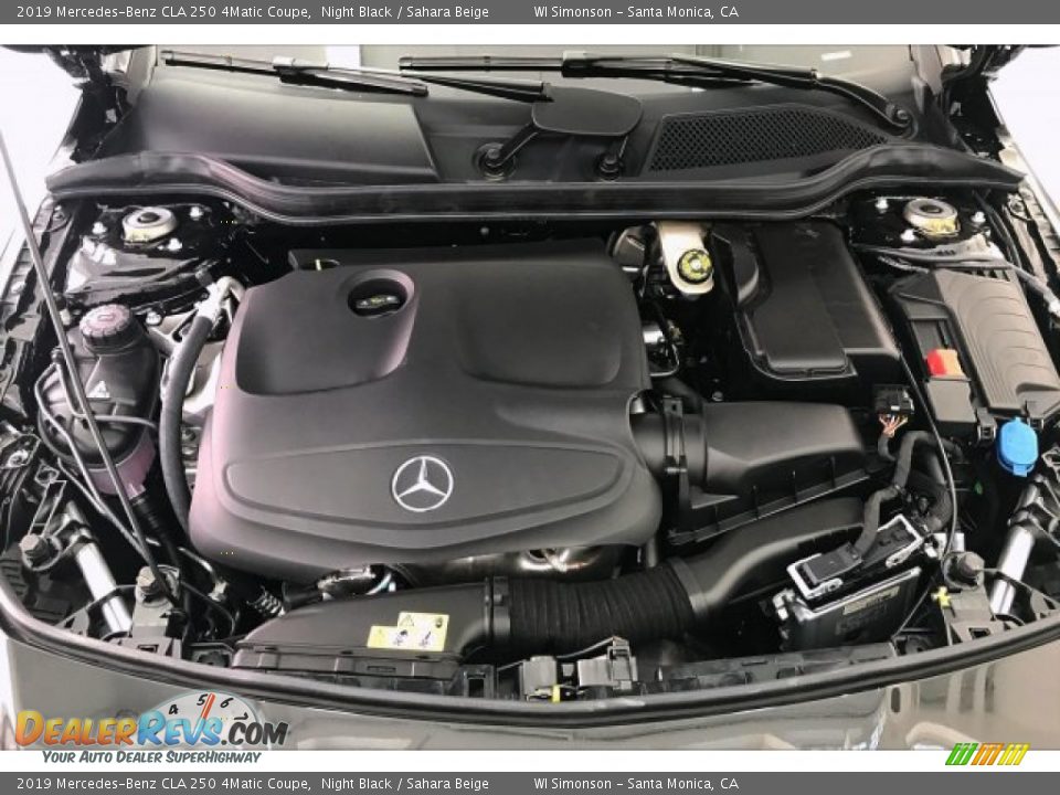 2019 Mercedes-Benz CLA 250 4Matic Coupe 2.0 Liter Twin-Turbocharged DOHC 16-Valve VVT 4 Cylinder Engine Photo #8