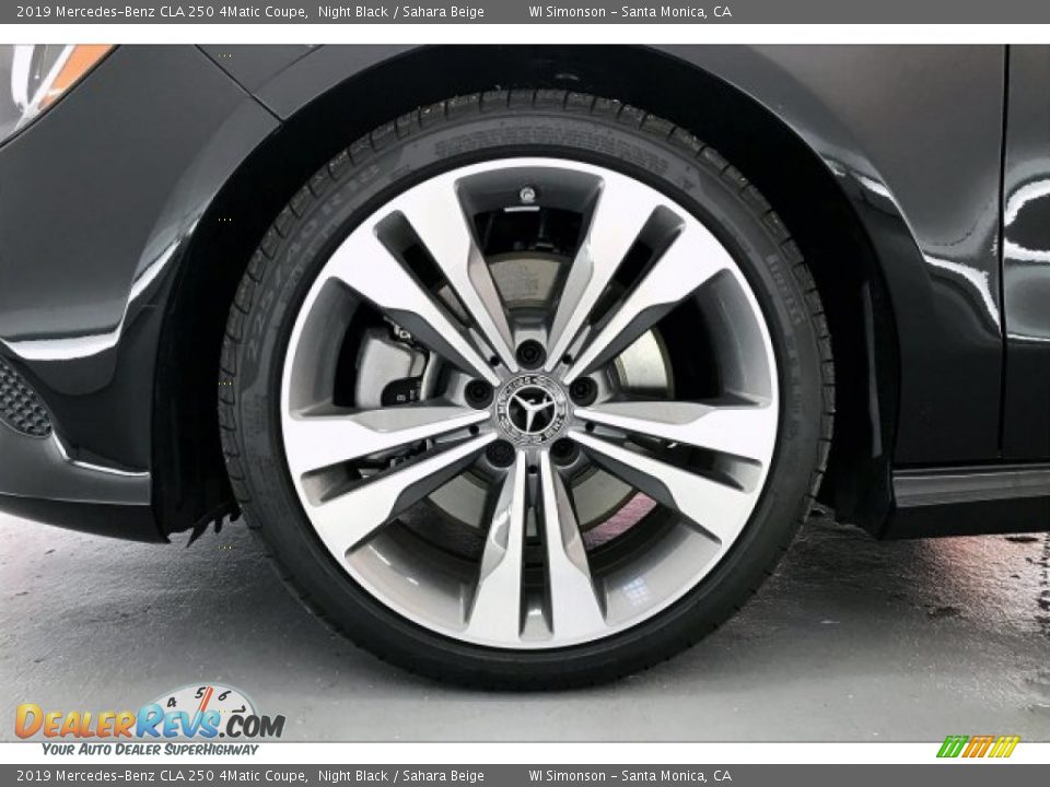 2019 Mercedes-Benz CLA 250 4Matic Coupe Wheel Photo #9