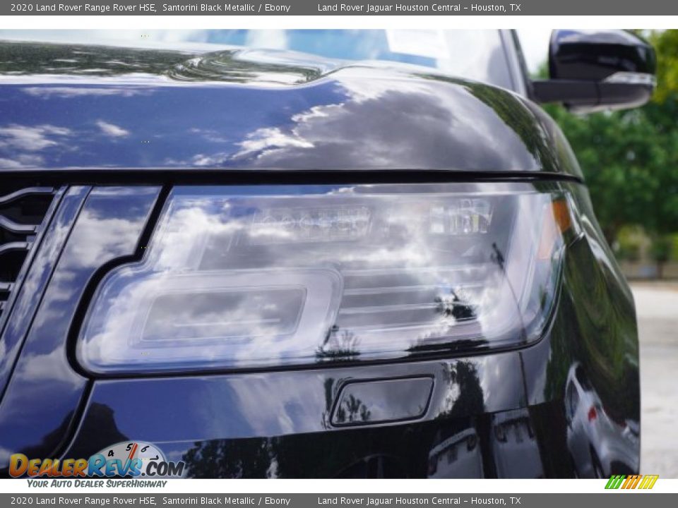 2020 Land Rover Range Rover HSE Santorini Black Metallic / Ebony Photo #9