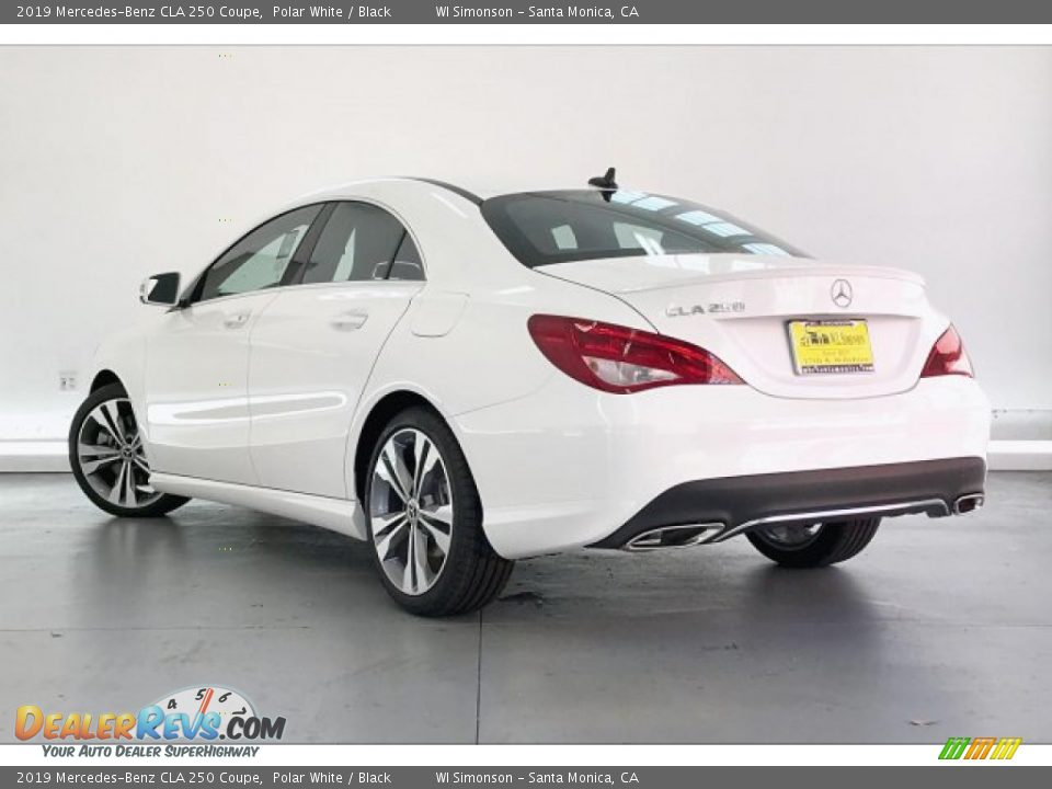 2019 Mercedes-Benz CLA 250 Coupe Polar White / Black Photo #2