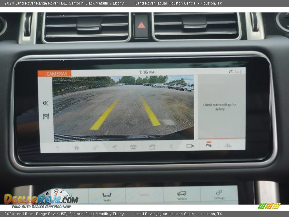2020 Land Rover Range Rover HSE Santorini Black Metallic / Ebony Photo #20
