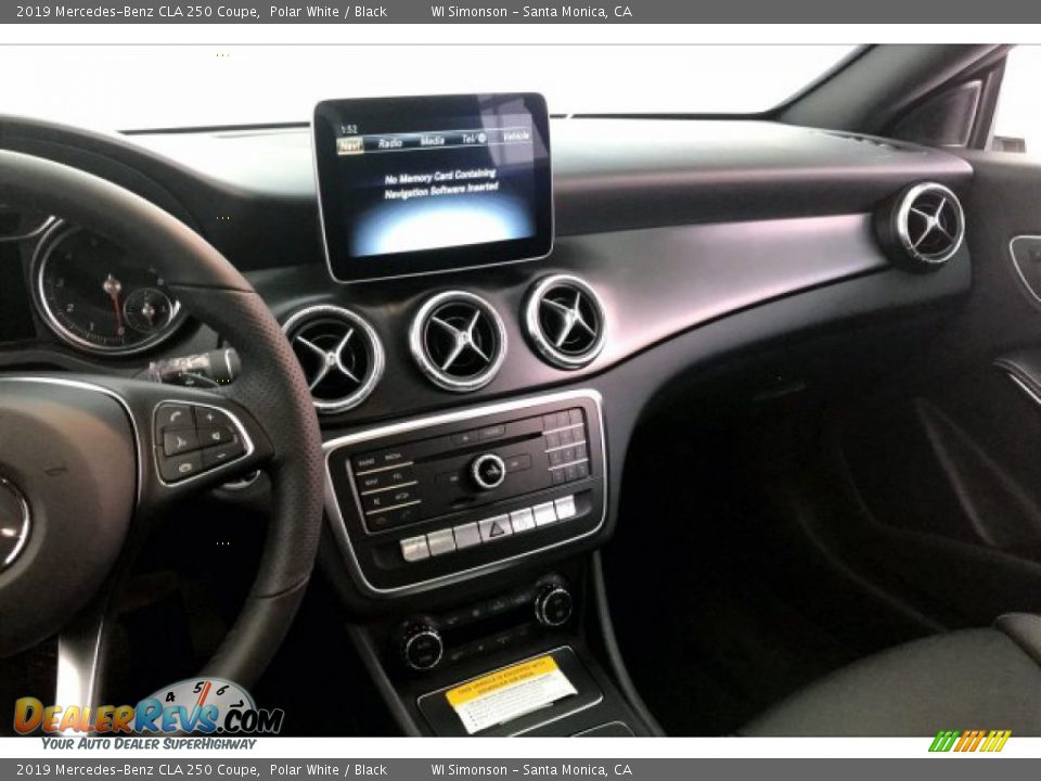 2019 Mercedes-Benz CLA 250 Coupe Polar White / Black Photo #6