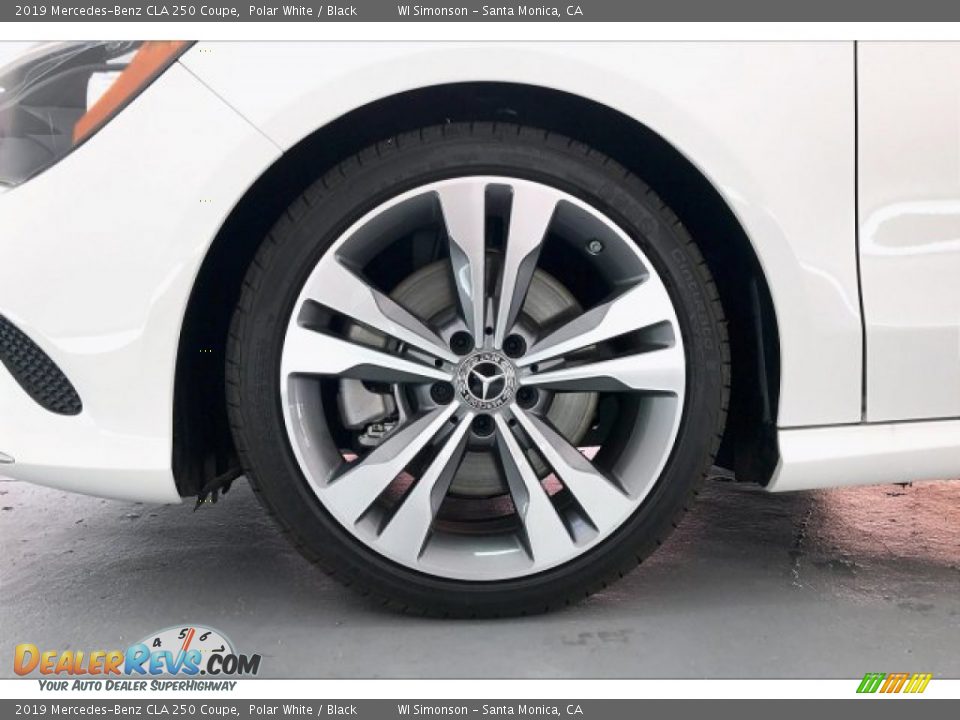 2019 Mercedes-Benz CLA 250 Coupe Polar White / Black Photo #9