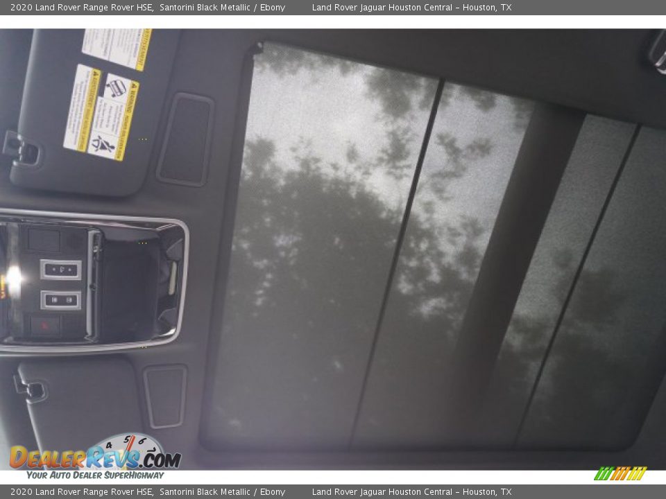 2020 Land Rover Range Rover HSE Santorini Black Metallic / Ebony Photo #30