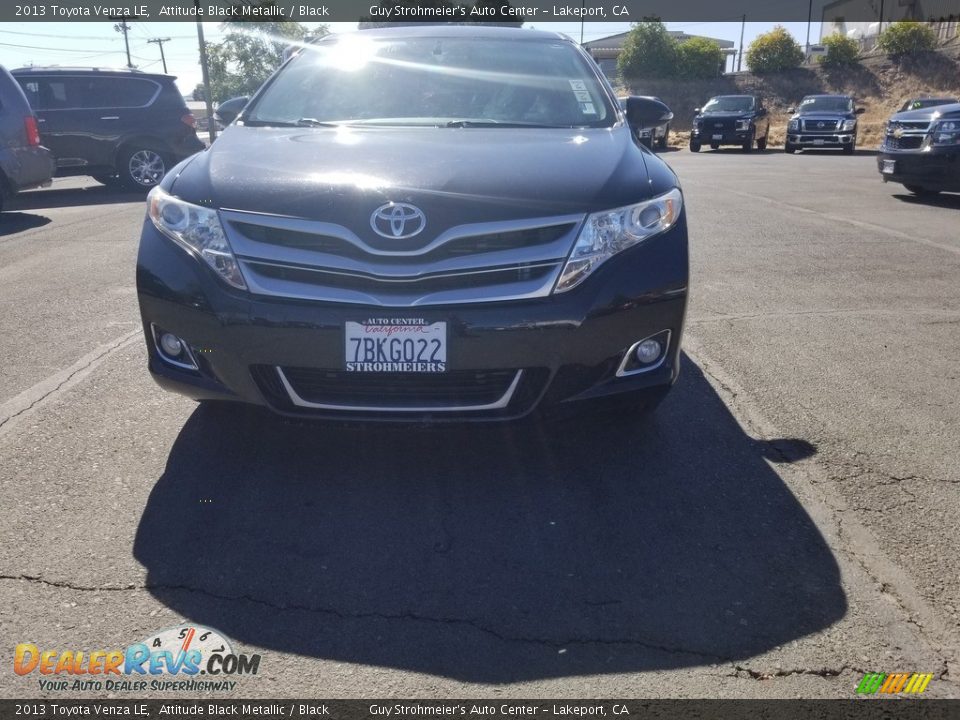 2013 Toyota Venza LE Attitude Black Metallic / Black Photo #3