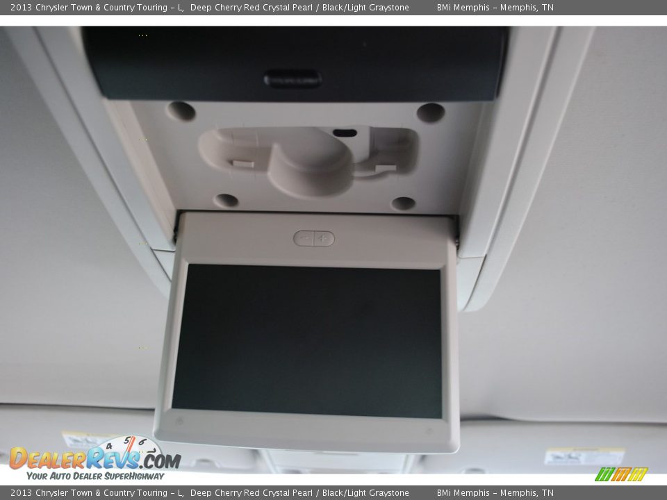 2013 Chrysler Town & Country Touring - L Deep Cherry Red Crystal Pearl / Black/Light Graystone Photo #23