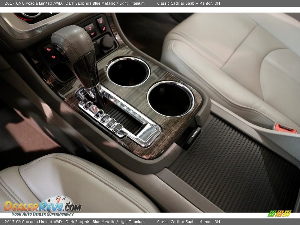 2017 GMC Acadia Limited AWD Dark Sapphire Blue Metallic / Light Titanium Photo #12