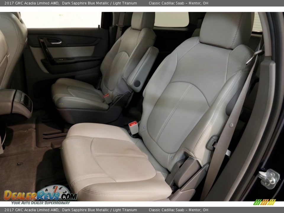2017 GMC Acadia Limited AWD Dark Sapphire Blue Metallic / Light Titanium Photo #15