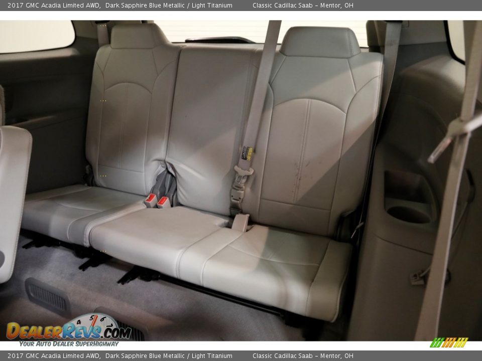 2017 GMC Acadia Limited AWD Dark Sapphire Blue Metallic / Light Titanium Photo #16
