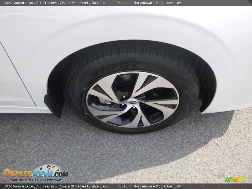 2020 Subaru Legacy 2.5i Premium Crystal White Pearl / Slate Black Photo #2