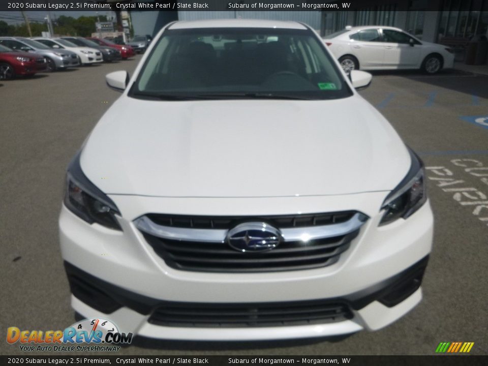 2020 Subaru Legacy 2.5i Premium Crystal White Pearl / Slate Black Photo #9