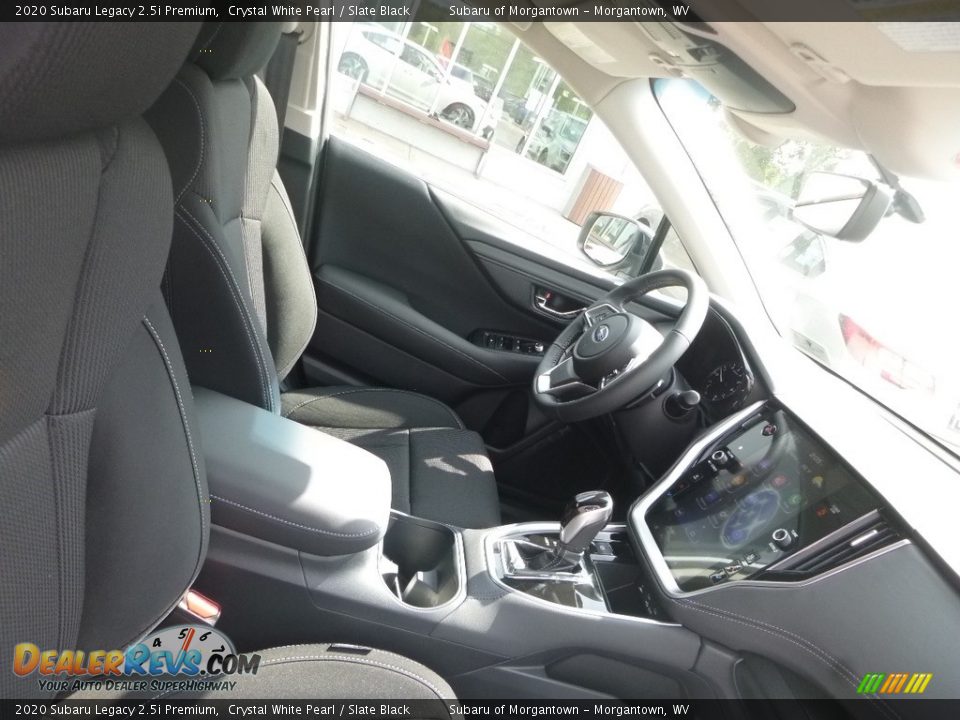 2020 Subaru Legacy 2.5i Premium Crystal White Pearl / Slate Black Photo #10